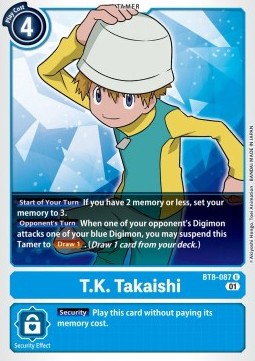 T.K. Takaishi (BT8-087) - New Awakening (Uncommon) [BT-08-087]