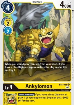 Ankylomon (BT8-036) - New Awakening (Common) [BT-08-036]