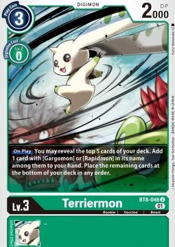 Terriermon (BT8-046) - New Awakening (Uncommon) [BT-08-046]