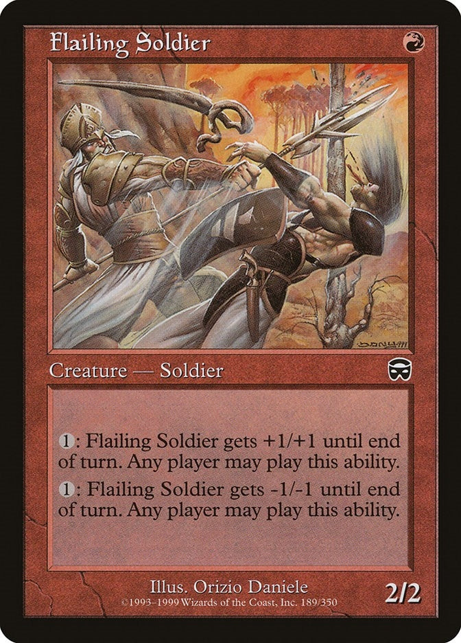 Image for Flailing Soldier (Mercadian Masques) (189) - Magic: The Gathering