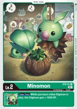 Minomon (ST9-01) - Starter Deck: Ultimate Ancient Dragon (Uncommon) [ST-9-01]
