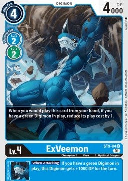 ExVeemon (ST9-04) - Starter Deck: Ultimate Ancient Dragon (Uncommon) [ST-9-04]
