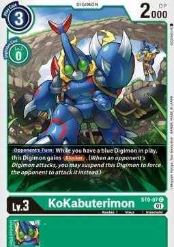 KoKabuterimon (ST9-07) - Starter Deck: Ultimate Ancient Dragon (Common) [ST-9-07]