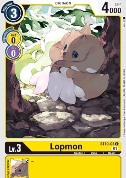 Lopmon (ST10-03) - Starter Deck: Parallel World Tactician (Common) [ST-10-03]