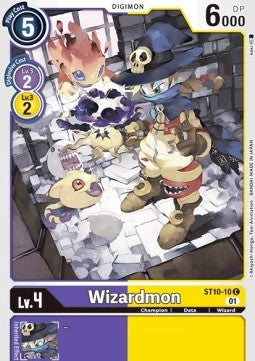 Wizardmon (ST10-10) - Starter Deck: Parallel World Tactician (Common) [ST-10-10]