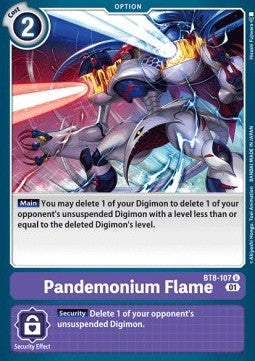 Pandemonium Flame (BT8-107) - New Awakening (Uncommon) [BT-08-107]
