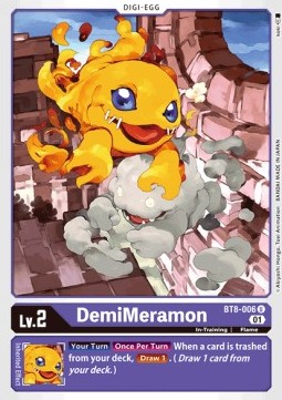 DemiMeramon (BT8-006) - New Awakening (Uncommon) [BT-08-006]