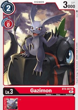 Gazimon (BT8-007) - New Awakening (Common) [BT-08-007]