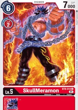 SkullMeramon (BT8-014) - New Awakening (Common) [BT-08-014]