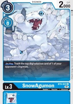 SnowAgumon (BT8-022) - New Awakening (Common) [BT-08-022]