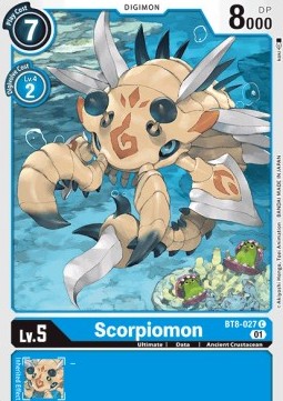 Scorpiomon (BT8-027) - New Awakening (Common) [BT-08-027]