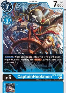 CaptainHookmon (BT8-028) - New Awakening (Common) [BT-08-028]