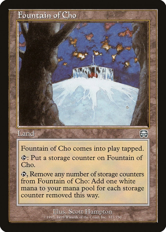 Image for Fountain of Cho (Mercadian Masques) (317) - Magic: The Gathering
