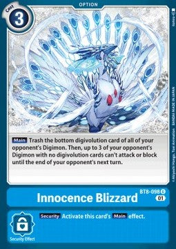 Innocence Blizzard (BT8-098) - New Awakening (Uncommon) [BT-08-098]