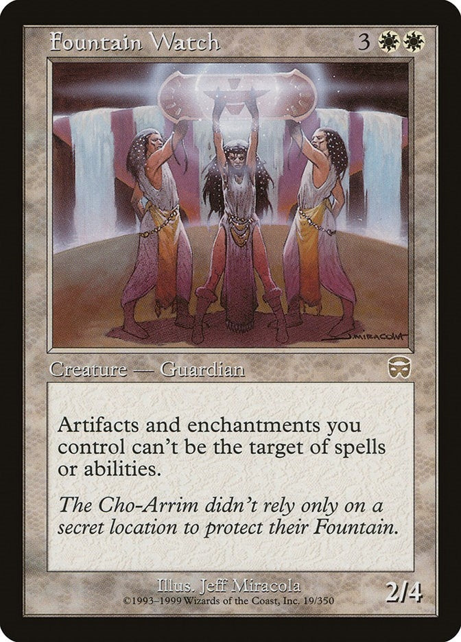 Image for Fountain Watch (Mercadian Masques) (19) - Magic: The Gathering