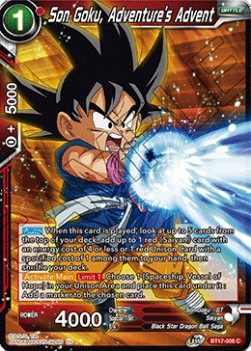 Son Goku, Adventure's Advent - Ultimate Squad (Common) [BT17-008]