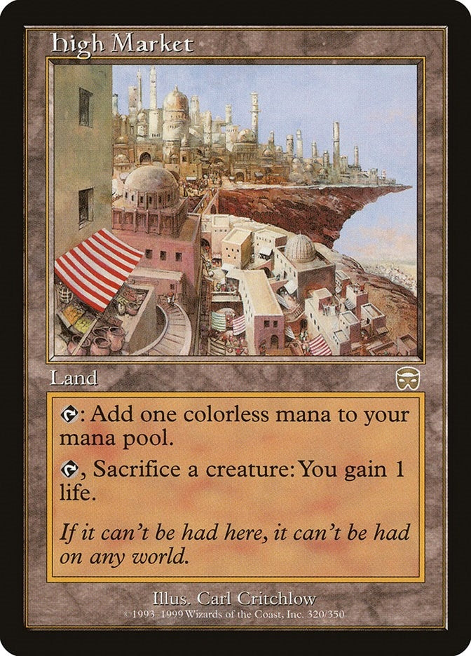 Image for High Market (Mercadian Masques) (320) - Magic: The Gathering