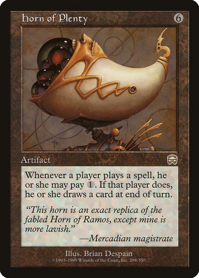 Image for Horn of Plenty (Mercadian Masques) (298) - Magic: The Gathering