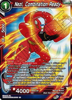 Nezi, Combination Ready - Ultimate Squad (Uncommon) [BT17-023]
