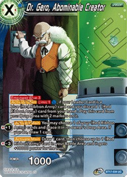 Dr. Gero, Abominable Creator - Ultimate Squad (Uncommon) [BT17-034]