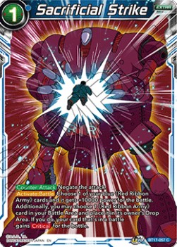 Sacrificial Strike - Ultimate Squad (Common) [BT17-057]