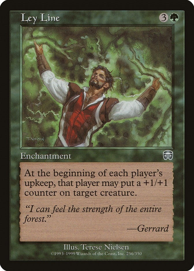 Image for Ley Line (Mercadian Masques) (256) - Magic: The Gathering