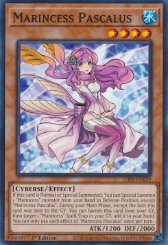 Marincess Pascalus - Legendary Duelists: Duels From the Deep (Common) [LED9-039]