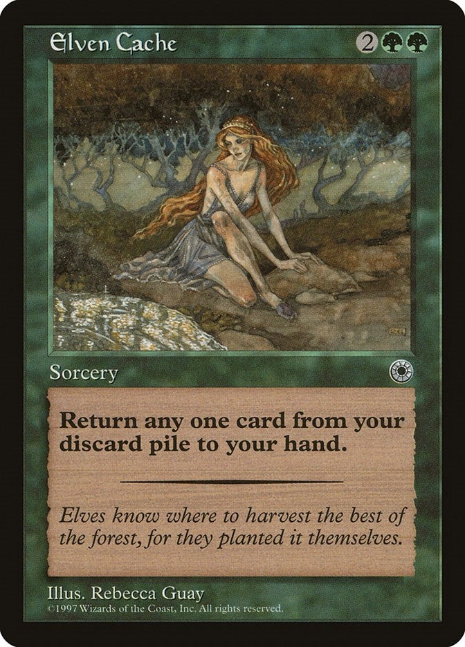 Image for Elven Cache (Portal) - Magic: The Gathering
