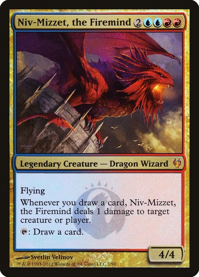 Image for Niv-Mizzet, the Firemind (Duel Decks: Izzet vs. Golgari) (1) - Magic: The Gathering