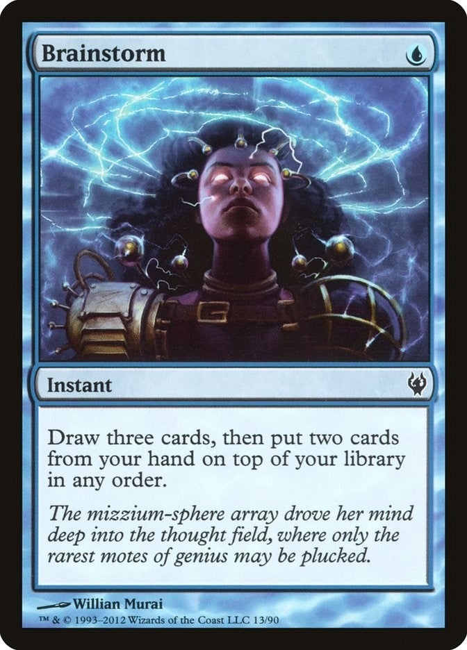 Image for Brainstorm (Duel Decks: Izzet vs. Golgari) (13) - Magic: The Gathering