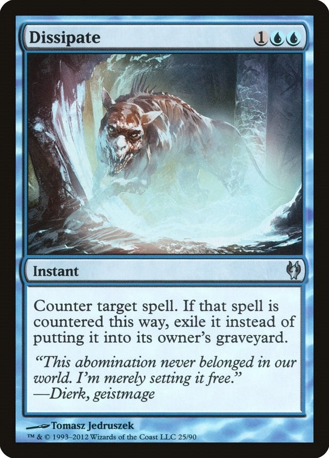 Image for Dissipate (Duel Decks: Izzet vs. Golgari) (25) - Magic: The Gathering