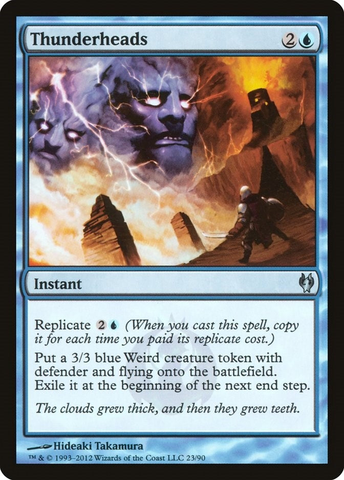 Image for Thunderheads (Duel Decks: Izzet vs. Golgari) (23) - Magic: The Gathering