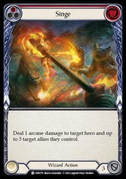 Singe (Red) (Regular) - Uprising (Common) [UPR-179]