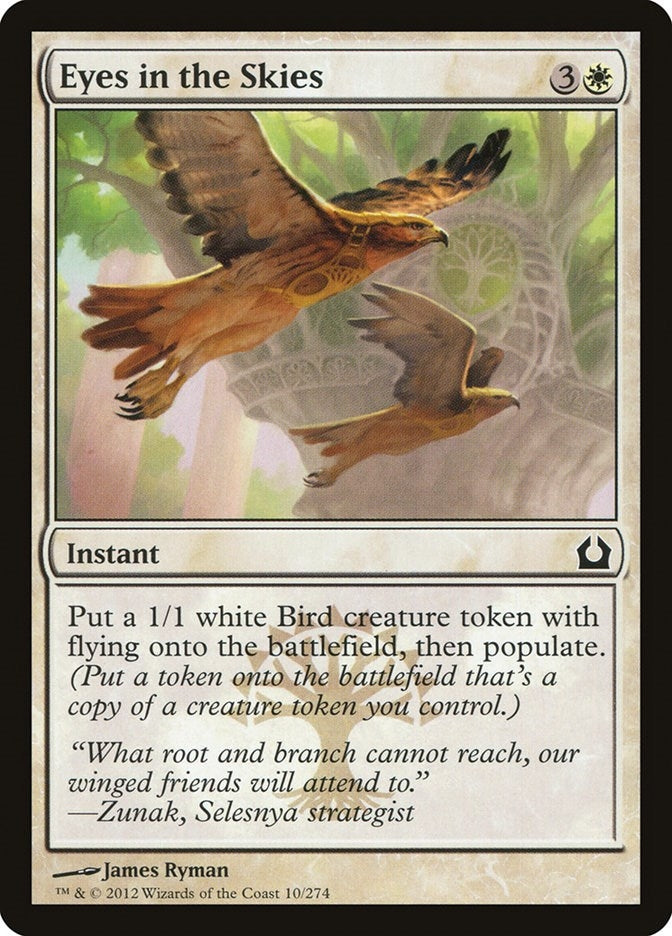 Image for Eyes in the Skies (Return to Ravnica) (10) - Magic: The Gathering