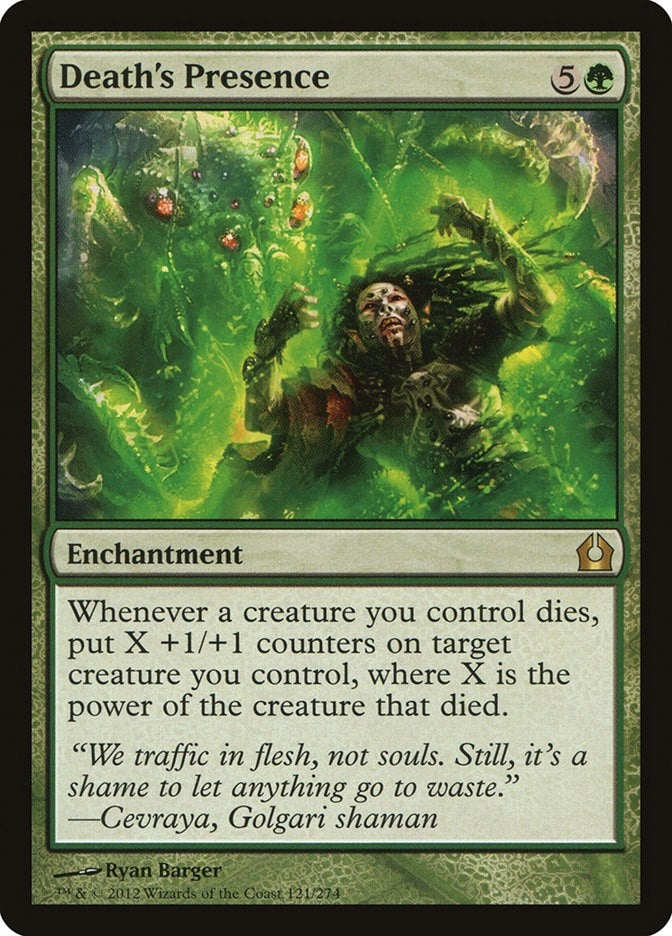 Image for Death's Presence (Return to Ravnica) (121) - Magic: The Gathering