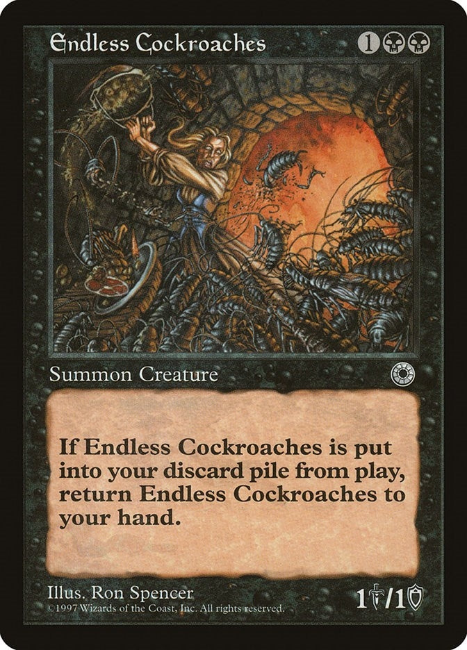 Image for Endless Cockroaches (Portal) - Magic: The Gathering