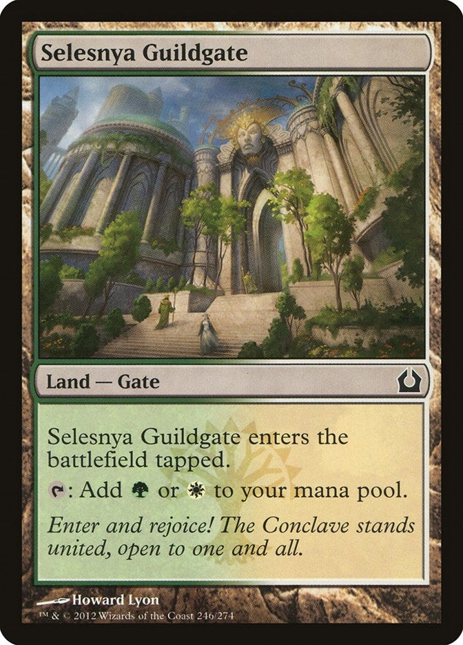 Image for Selesnya Guildgate (Return to Ravnica) (246) - Magic: The Gathering