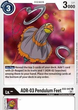 ADR-03 Pendulum Feet (EX2-047) - Digital Hazard (Common) [EX-02-047]