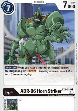 ADR-06 Horn Striker (EX2-052) - Digital Hazard (Common) [EX-02-052]