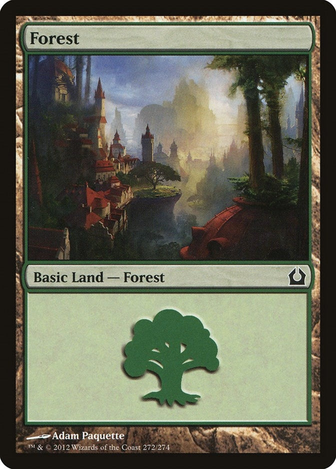 Image for Forest (272) (Return to Ravnica) (272) - Magic: The Gathering