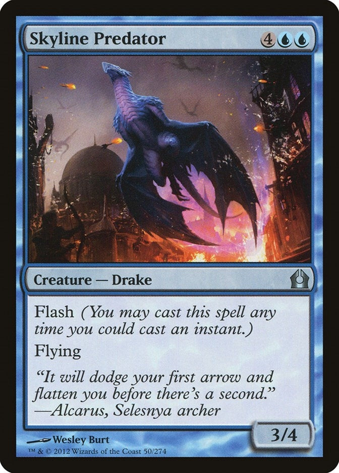 Image for Skyline Predator (Return to Ravnica) (50) - Magic: The Gathering