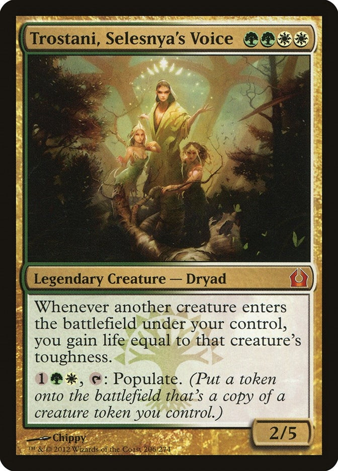 Image for Trostani, Selesnya's Voice (Return to Ravnica) (206) - Magic: The Gathering