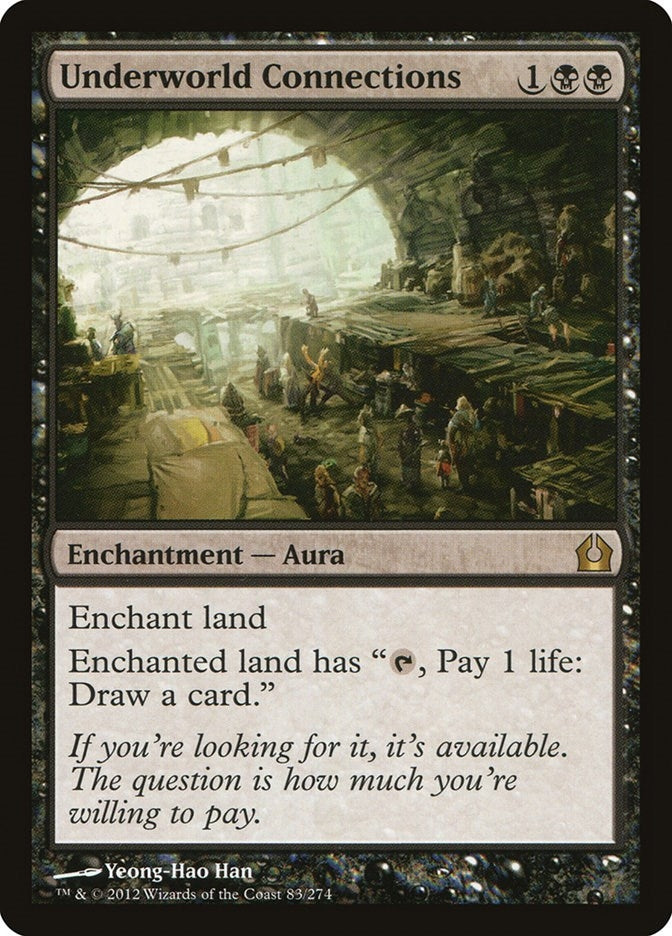 Image for Underworld Connections (Return to Ravnica) (83) - Magic: The Gathering