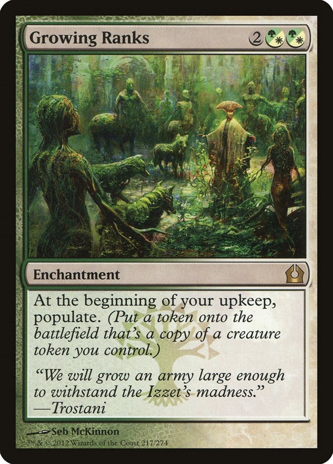 Image for Growing Ranks (Return to Ravnica) (217) - Magic: The Gathering