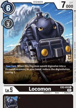 Locomon (EX2-033) - Digital Hazard (Common) [EX-02-033]