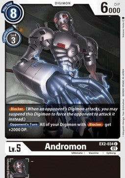 Andromon (EX2-034) - Digital Hazard (Common) [EX-02-034]