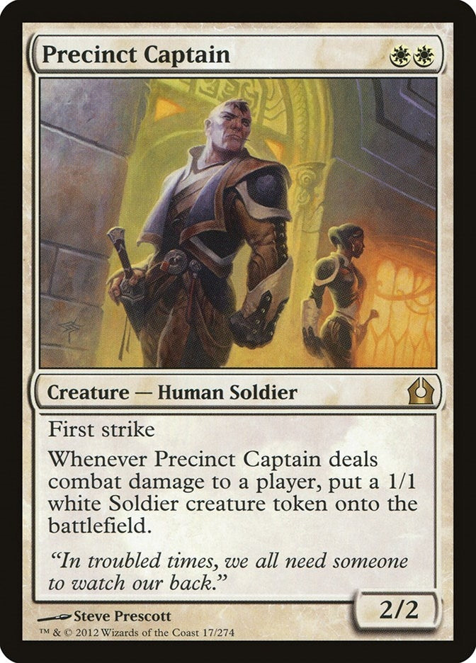 Image for Precinct Captain (Return to Ravnica) (17) - Magic: The Gathering