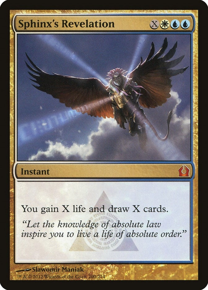 Image for Sphinx's Revelation (Return to Ravnica) (200) - Magic: The Gathering