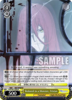 Reduced to a Monster, Tristan - Fate/Grand Order THE MOVIE Divine Realm of the Round Table: Camelot (Uncommon) [FGO/S87-009]