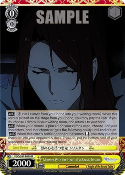 Monster With the Heart of a Beast, Tristan (V.1 - Uncommon) - Fate/Grand Order THE MOVIE Divine Realm of the Round Table: Camelot (Uncommon) [FGO/S87-010]